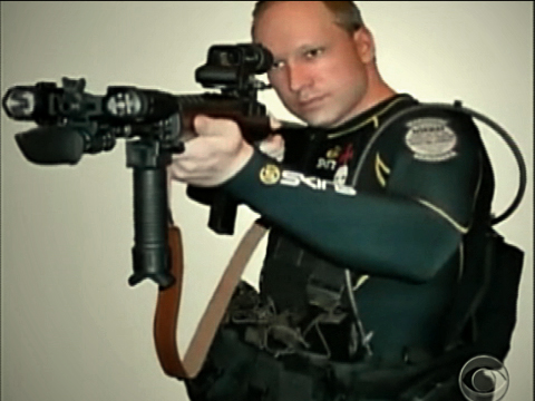 Anders Behring Breivik, poster boy for the Mass Murder Aesthetic