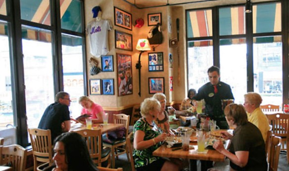 Troublemakers and hooligans hanging out at Applebee's