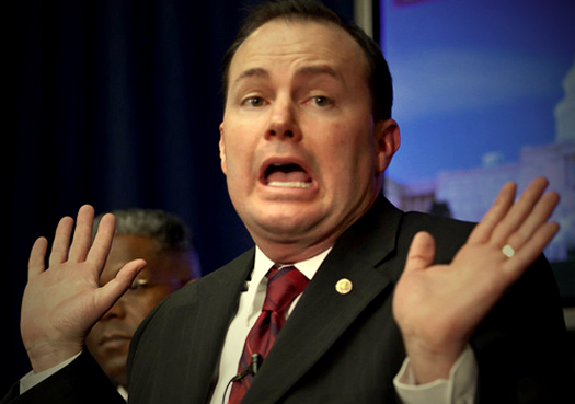 Senator Mike Lee, R-Utah, Pretty Fucking Stupid