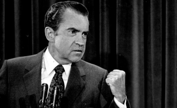 President Richard Nixon, crook