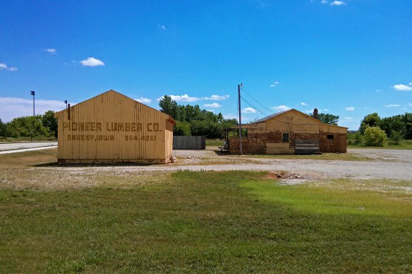 What was once a lumber yard