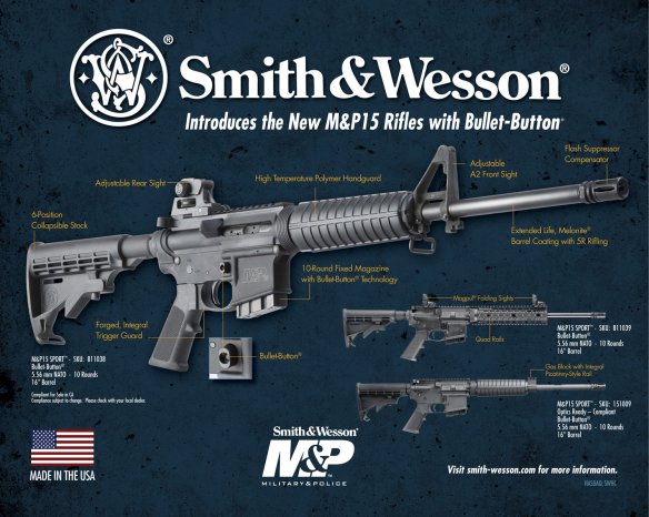 Smith & Wesson .223-caliber M&P-15