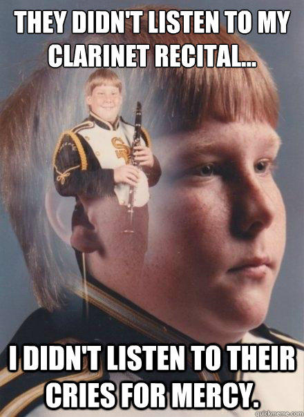 clarinet cries for mercy