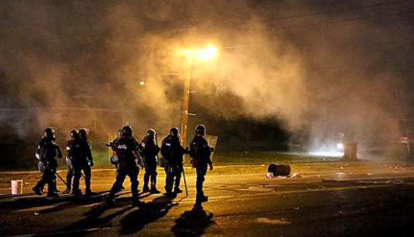 ferguson tear gas
