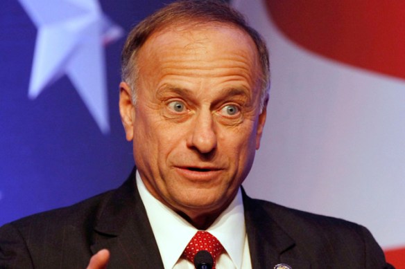 Rep. Steve King (Iowa), unable to operate garden tools.