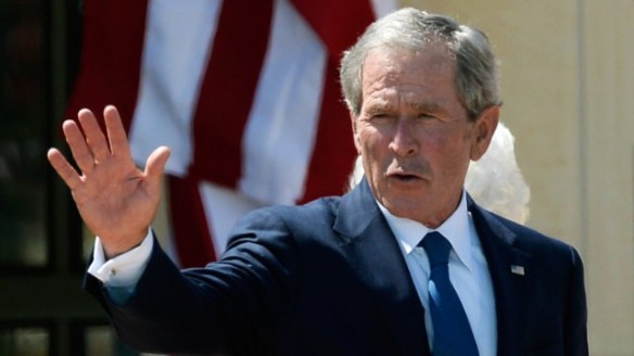 Former President of the United States George W. Bush, coward.