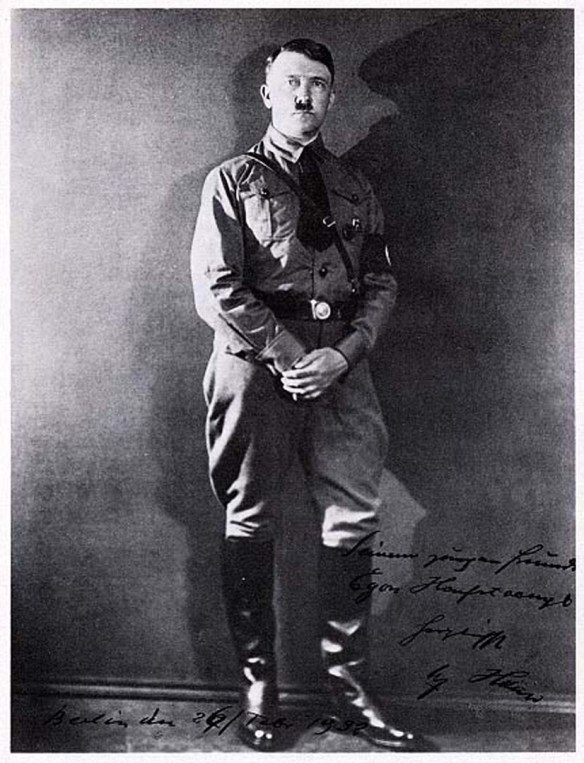 It's that one guy, and he's wearing jackboots, you guys.