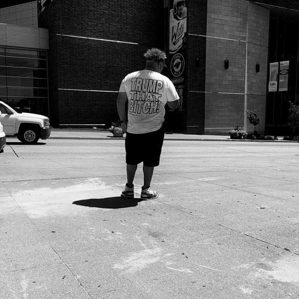 This is the guy I followed to find the Trump rally.