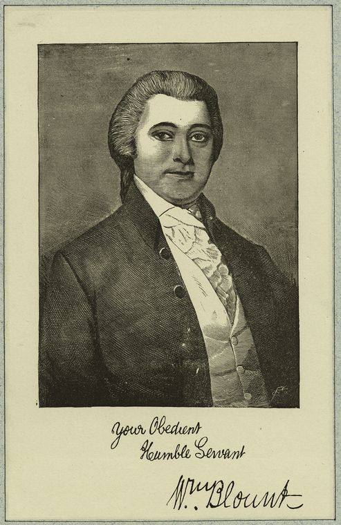 William Blount (Democratic-Republican, Tennessee), corrupt as fuck; did not get impeached.